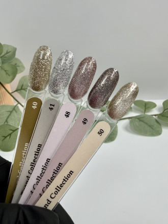 KLIO  Гель-лак кошачий глаз + жидкая фольга + светоотрающий   8мл   TREND COLLECTION   №48