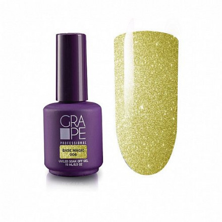 GRAPE   База светоотражающая  15мл  Base MAGIC   №06   Limited