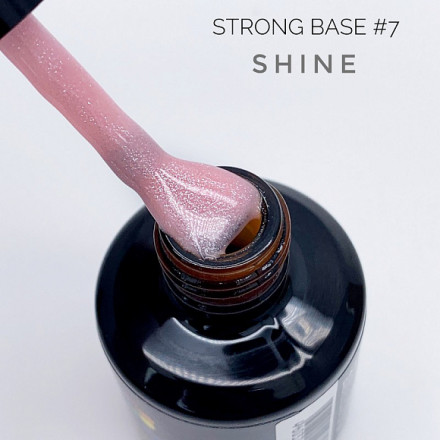 BLOOM   Base Strong COVER   #07   15мл   База камуфлирующая с шиммером